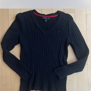 Blue Tommy Hilfiger Knit Sweater